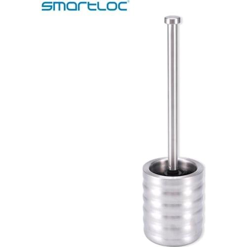 Smartloc Stainless Steel Stand Toilet Brush Holders Cleaning Tools WC Accessories Bathroom Hardware Bathroom Accessories