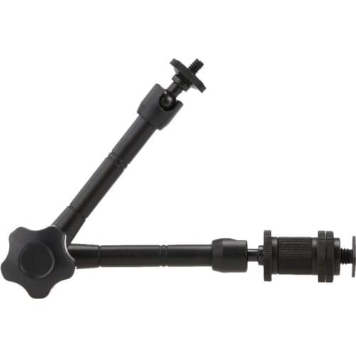 11" Adjustable Friction Articulating Magic Arm For DSLR LCD Monitor LED Lig for DSLR Monitor Camcorder Flash Camera bracket