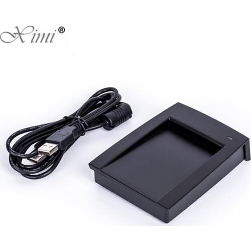 ZK CR10M USB Proximity Card Reader USB RFID MF 13.56MHZ Smart Card Reader For Door Access Control And Time Attendance