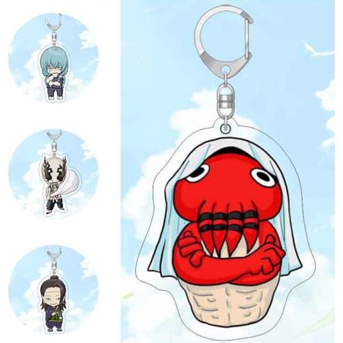 Tokyo Keychain Genshin Impact Account Avengers Cosplay Keychain Manjiro Ken Takemichi Hinata Atsushi Chibi Kawaii Key ring 6CM