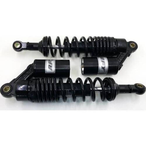 13" 330mm Round Ends Air Gas Shock Absorbers Replacement Universal Fit For Honda Suzuki Kawasaki Yamaha Ducati Scooter ATV Quad