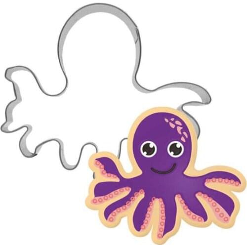 1pcs Cookware reposteria patisserie Octopus Biscuit Cookie Cutter Fondant Cake Decorating Tool Baking Chocolate Mold Pastry Shop