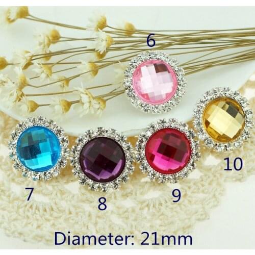 162167 , 5 size can choose , 21mm Alloy Acrylic Beads costume jewelry accessories material, DIY handmade , free shipping