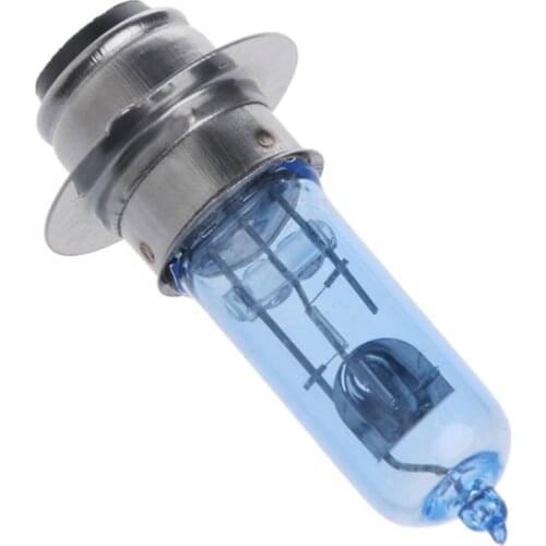 White Light Blue Bubble P15D-25-1 DC 12V 35W Headlight Bulb Lamp For Motorcycle Electric Vehicle