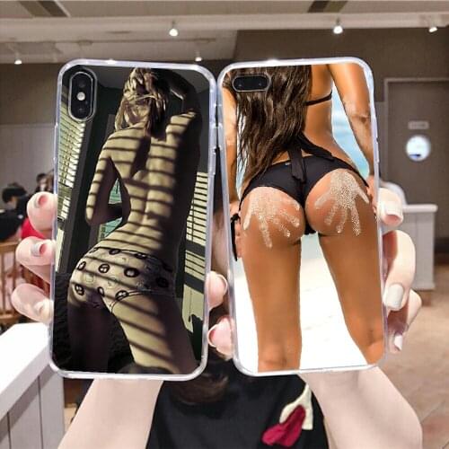 Girl Ass Sexy Tattoo Bikini Phone Case For Xiaomi Mi Max Note 3 A2 A3 8 9 9T 10 Lite Pro Ultra transparent fashion funda tpu