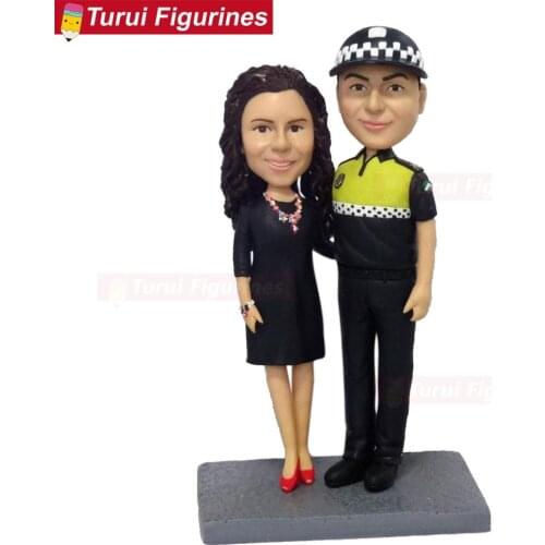 Images of photo to bobblehead heads creator traffic policeman bobblehead figurines The Personalized Caricature Bobblehead dolls