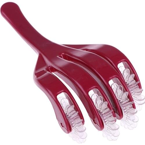 New Body Massager 4 Fingers Buttock Hip Roller Massager Head Back Leg Body Relax Relieve Fatigue Health Care