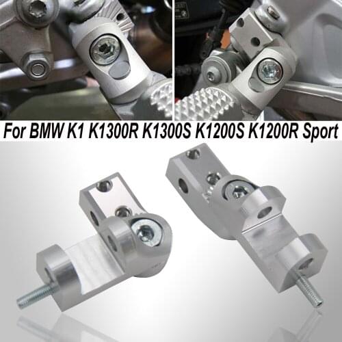 NEW Motorcycle Foot peg Passenger Footpeg Lowering Kit For BMW K1 K1300R K1300S K1200S K1200R K1200R Sport K 1300 S R K 1200 R