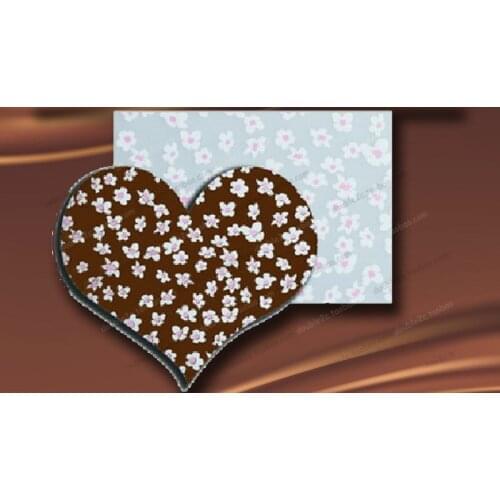 Chocolate Transfer Sheet,10 mix,Transfer Sheets for Chocolate,Chocolate Mold,Mixed Chocolate Transfer Sheets,hojas transfer