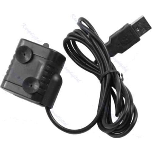 DC 3.5V - 9V 3W USB Submersible Water Pump Aquarium Fish Tank Fountain Pond Pump A0KE