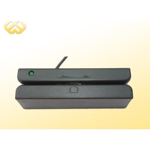 MSR01 Crad Reader for banks, magnetic 3 tracks card scanner