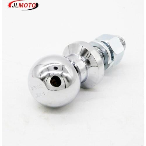 1-7/8*1*2 inches 2000LB Chrome Steel Interlock Hitch Ball Fit For ATV UTV Cargo ATV Buggy Parts