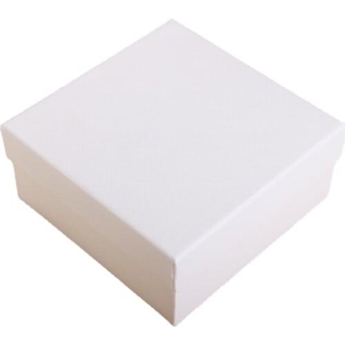 1pc Black/white Jewelry Boxes for Packaging Earring Jewelry Box Gift Cardboard Boxes DIY Handmade Display Box with Sponge Inside