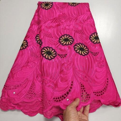 Swiss Voile Lace In Switzerland Tissu African Dry Lace Nigerian Polish Lace Hot Sale Cotton Fabric High Quality 5yards