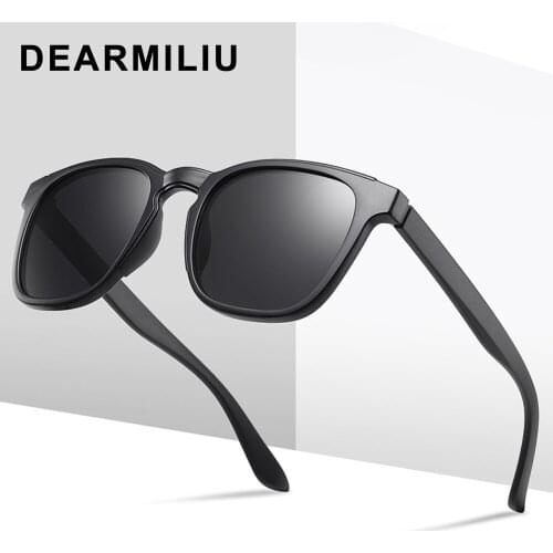 DEARMILIU 2020 new Square Polarized Sunglasses luxury brand Fashion Travel Driving lunette soleil homme Mens gafas de sol 3307