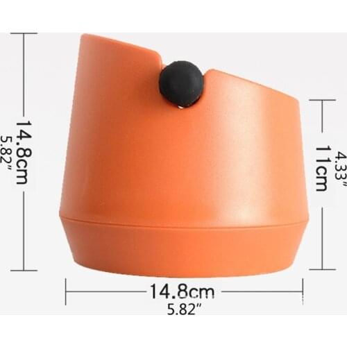 T84E Coffee Knocking Box Espresso Knock Barrel Plastic Coffee Powder Container Slag Bucket Grind Waste Storage Bin