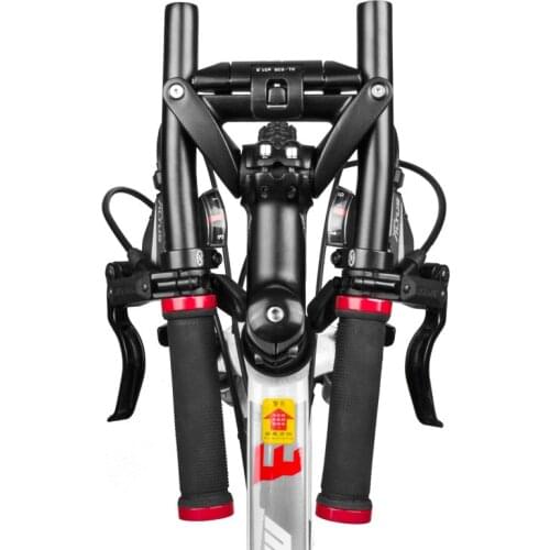 Quick Foldable Bicycle Cycling Handlebar 25.4mm Alloy Stunt Scooter Bar MTB Road Folding Bike Handlebar