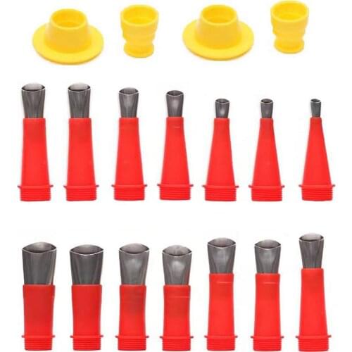 18pcs Caulking Finisher Kit Reusable Caulking Finishing Tool Stainless Steel Kitchen Bathroom Caulking Decoration Repair Tools