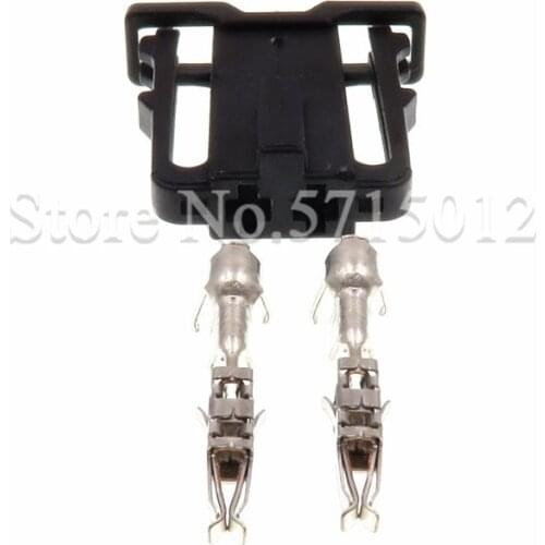 2 Hole 1J0971972 Auto Audio Speaker Socket Cable Plug 1J0 971 972 For VW Trunk Audi