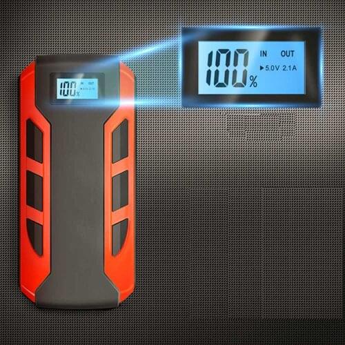 20000mAh/1000A USB Car Jump Starter Automatic Car Battery Digital LCD Display Chargers Wet Dry Lead Acid Battery-charger