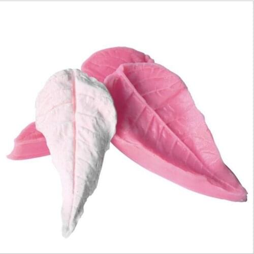 3D Long Leaves Willow Leaf Slice Silicone Mold DIY Cake Decoration Baking Tools Pastry Mould Pudding Ice Cube Soap Molds Aouke