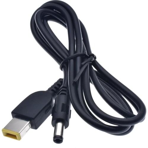 DC-DC Converter Cable DC Jack 5.5*2.2mm male Round to USB Square Connector Power Module Converter Adapter Cable