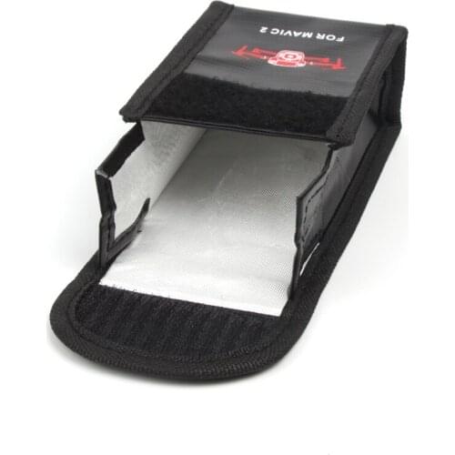 For DJI MAVIC 2 Pro Zoom Battery Case LiPo Safe Protective Storage Bag Explosion-proof ( Size can store 1 batteries)