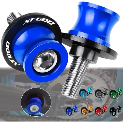 For Yamaha XT600 XT 600 1984 1985 1986 XT600Z XT600E XT600ZE Z E ZE TENERE Motorcycle CNC Swingarm Spools Slider Stand Screws