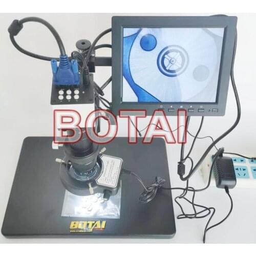 HD ELECTRON MICROSCOPE FOR COMMON RAIL INJECTOR VALVE PALTE AND VALVE CUP CHECKING