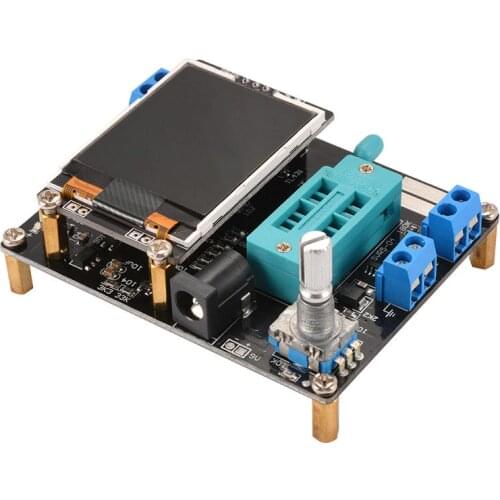GM328A 160x128 LCD Display Transistor Tester Diode Capacitance Voltage Frequency Meter PWM Square Wave Signal Generator Test