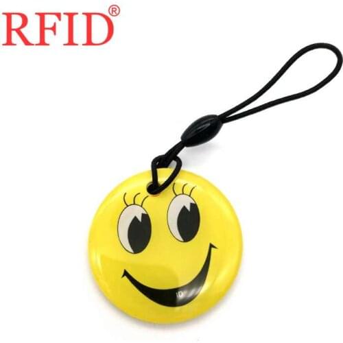 ID 125KHZ EM4305 Rewritable Writable Keyfob RFID Waterproof Cloner Copier Token Tag Keychain Access Control Card Fast Shipping 1