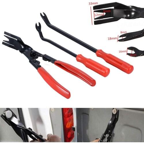 Car Fastener Removal Tool Plastic Trim Dash Removal Rivet Clips Car Door Panel Installer Cover Vehicle Auto Fastener Tools