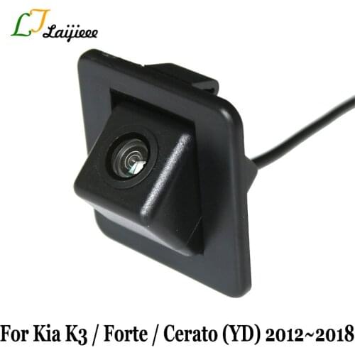 Rear View Backup CAM For KIA Forte K3 K3S Cerato YD 2012~2018 Car HD Night Vision Installation Of Reserved Hole Reverse Camera