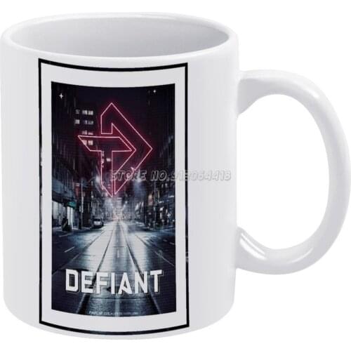 Toronto Defiant Coffee Mugs Pattern Coffee Mug 330ml Milk Water Cup Creative Fathers Day Gifts League Buildings Toronto