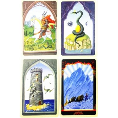 Mystical Lenormand Oracle Card Full English 36 Cards Deck Tarot Funny Board Game
