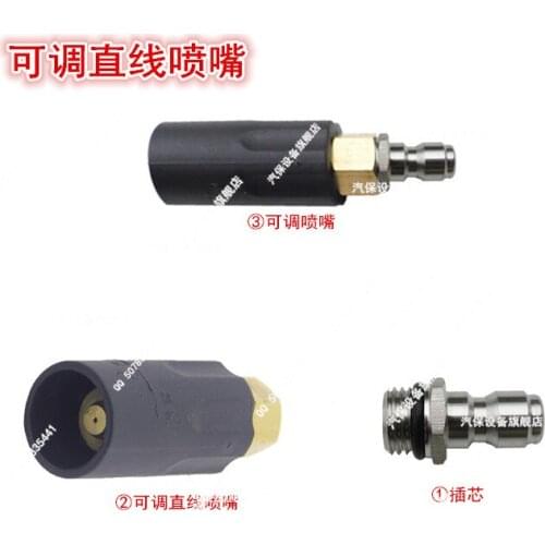 Black cat / panda high pressure washer / car washer, high pressure water gun head, linear spray nozzle, nozzle