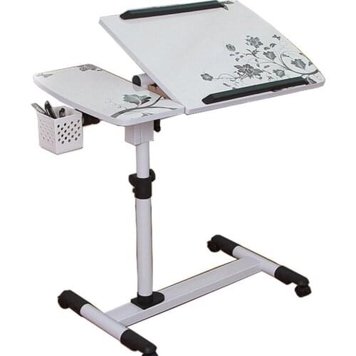 New Lifting Mobile Notebook Table Computer Desk Bedside Sofa Bed Learning Desk Folding Laptop Table Adjustable Table