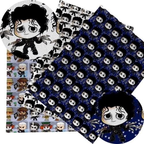 Half yard 45X145cm NEW Cartoon Print Polyester cotton DIY Pillow Hat Handmade sofa kird mask FABRIC 1916