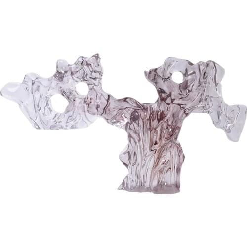Transparent Taihu Lake Stone Sculpture Soft Outfit Crafts Club House Lobby Decoration Home Decoration Accessories