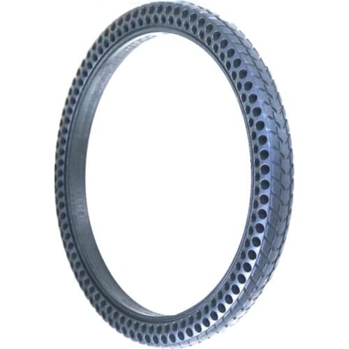 Solid Tire For Xiaomi Mijia Qicycle EF1 Bike Electric Bicycle Hollow Non-Pneumatic Tyre Shock Absorber Anti-slip Durable Tyres