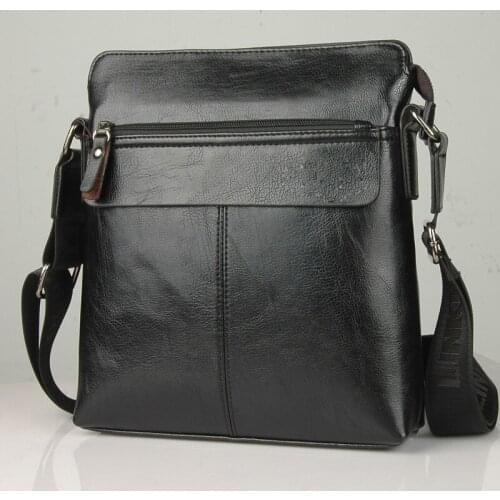 PU Leather Messenger Bag Business Casual Shoulder Satchel Mens Handbag Bags 100 Percent Quality Factory Low Price Direct Sales