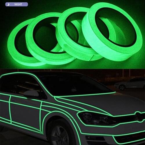Luminous Tape Green Reflective 5M Glow In The Dark Stage Staircase Decorative Sticker Home Decoration Fluorescent Luminescent