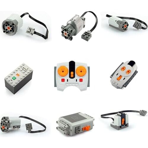 Technic Parts Motor Multi Power Functions Tool Servo Blocks PF Model Sets Building