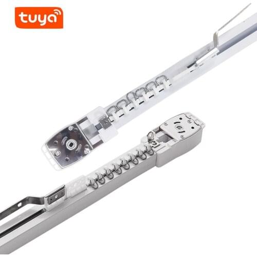Tuya Private Custom Smart Curtain Track Electric Curtain Rail For Aqara Zigbee B1 A1 Smart Tuya Wifi Motor Control System