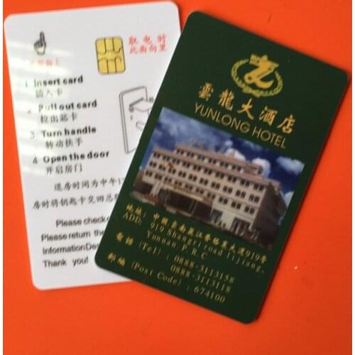 Yongkaida 1000Pcs Fudan Chip SLE4442 Contact Smart Card With Customized Printing