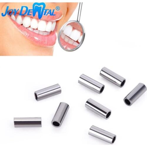 10pcs/Pack Dental Orthodontic Crimpable Hooks Mini Stops Small 0.5mm Large 0.8mm