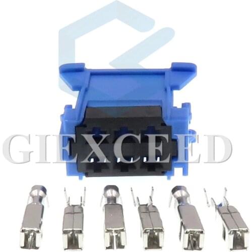 2 Sets 6 Pin 98172-1004 Automotive Air Conditioner Cable Socket Speed Control Plug Female Connector For Peugeot Cars