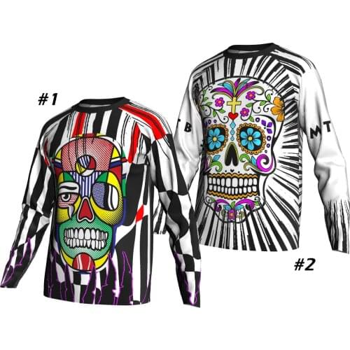 2021Summer Thin Moto Bicycle Jersey Long Sleeve Cycling Bike Mtb New Style Shirt Downhill T-shirt Motocross Mx Mountain Clothing