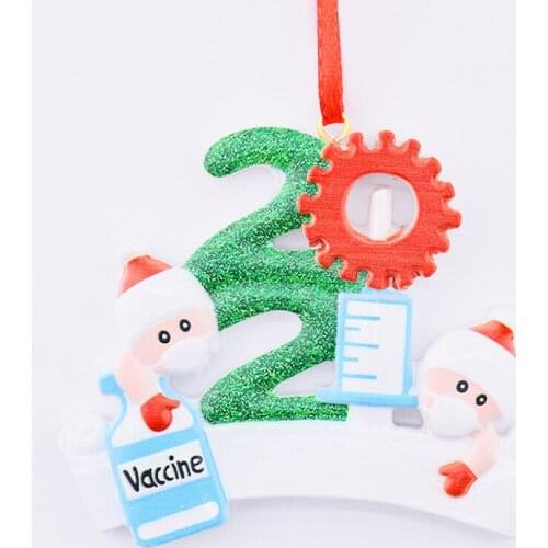 2021new DIY Christmas Ornaments Handwritten Name Doll Snowman Christmas Tree Hanging Pendant Christmas Decorations for Family