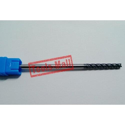 4mm D4*30*D4*100 4 Flutes HRC60 Flat Square End mills Milling cutters CNC Spiral Router bits carbide cutter CNC tools